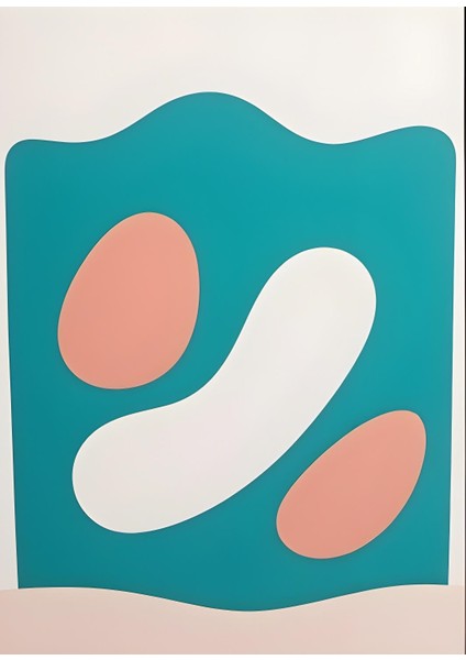 Matisse - Boho - Art Deco - Soyut - Doğa ( 3 Lü Çerçevesiz ) Poster - Afiş - Tablo KR2C00311/