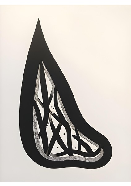 Matisse - Boho - Art Deco - Soyut - Doğa ( 3 Lü Çerçevesiz ) Poster - Afiş - Tablo KR2C00700/
