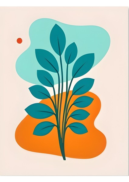 Matisse - Boho - Art Deco - Soyut - Doğa ( 3 Lü Çerçevesiz ) Poster - Afiş - Tablo KR2C00269/