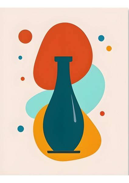 Matisse - Boho - Art Deco - Soyut - Doğa ( 3 Lü Çerçevesiz ) Poster - Afiş - Tablo KR2C00269/