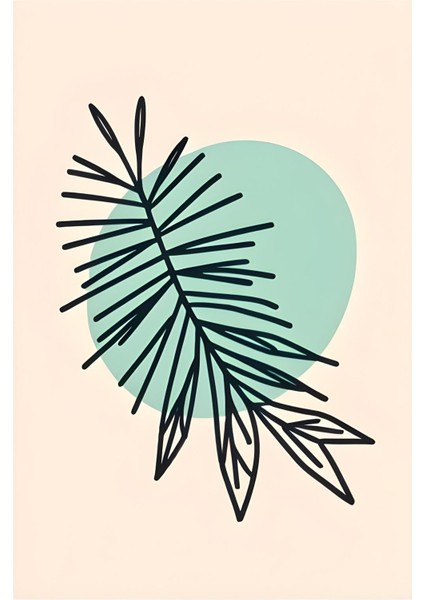 Matisse - Boho - Art Deco - Soyut - Doğa ( 3 Lü Çerçevesiz ) Poster - Afiş - Tablo KR2C00135/