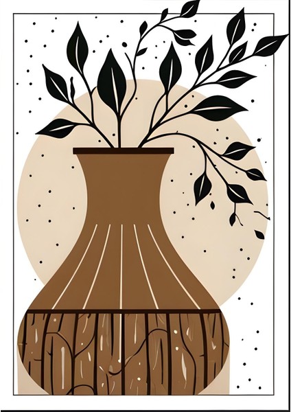 Matisse - Boho - Art Deco - Soyut - Doğa ( 3 Lü Çerçevesiz ) Poster - Afiş - Tablo KR2C00187/