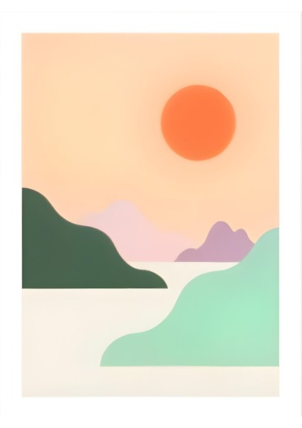 Matisse - Boho - Art Deco - Soyut - Doğa ( 3 Lü Çerçevesiz ) Poster - Afiş - Tablo KR2C00854/ modelleri