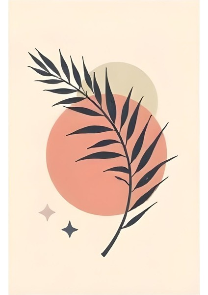 Matisse - Boho - Art Deco - Soyut - Doğa ( 3 Lü Çerçevesiz ) Poster - Afiş - Tablo KR2C00137/