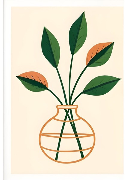 Matisse - Boho - Art Deco - Soyut - Doğa ( 3 Lü Çerçevesiz ) Poster - Afiş - Tablo KR2C00286/ modelleri