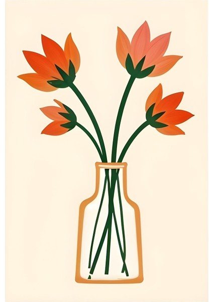 Matisse - Boho - Art Deco - Soyut - Doğa ( 3 Lü Çerçevesiz ) Poster - Afiş - Tablo KR2C00286/ fırsatları