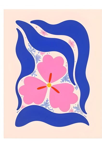 Matisse - Boho - Art Deco - Soyut - Doğa ( 3 Lü Çerçevesiz ) Poster - Afiş - Tablo KR2C00708/
