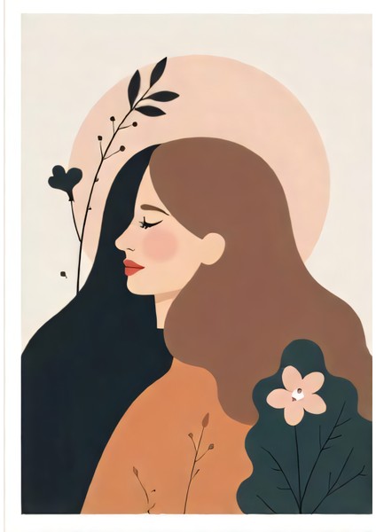 Matisse - Boho - Art Deco - Soyut - Doğa ( 3 Lü Çerçevesiz ) Poster - Afiş - Tablo KR2C00013/ fiyatları