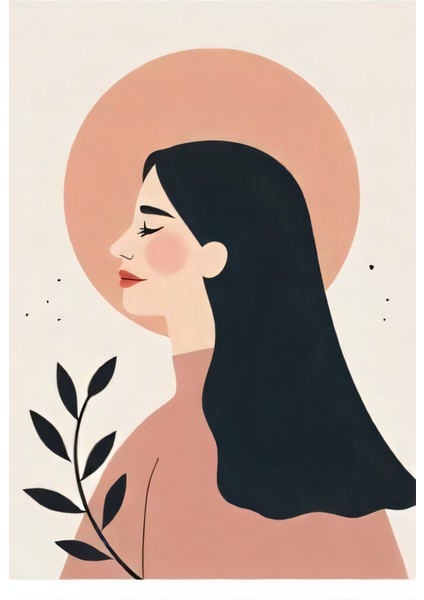 Matisse - Boho - Art Deco - Soyut - Doğa ( 3 Lü Çerçevesiz ) Poster - Afiş - Tablo KR2C00013/ modelleri
