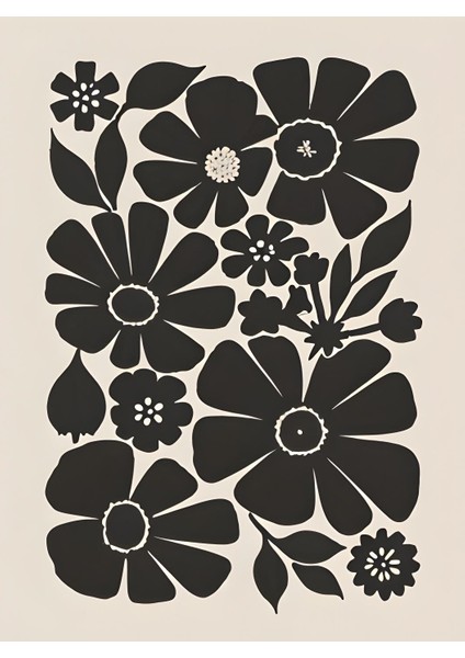 Matisse - Boho - Art Deco - Soyut - Doğa ( 3 Lü Çerçevesiz ) Poster - Afiş - Tablo KR2C00738/ fiyatları