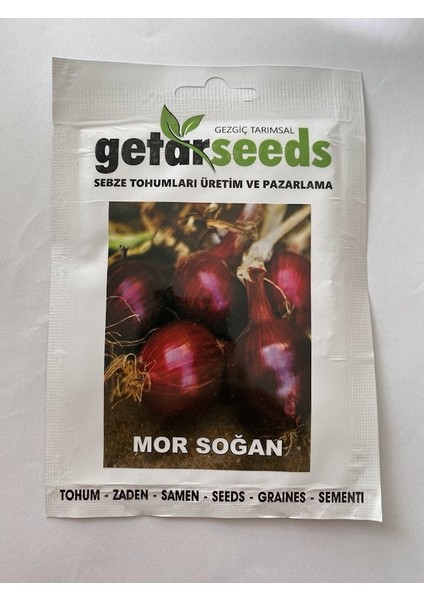 Mor Soğan ( Çoklu Tohum ) - 3 Gram