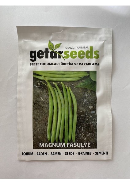 Fasulye Magnum Oturak ( Çoklu Tohum ) - 25 Gram