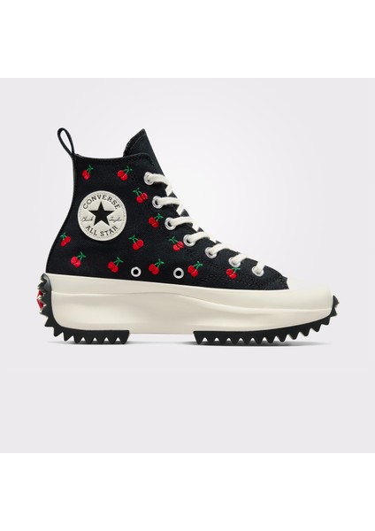Run Star Hike Platform Cherries Kadın Siyah Sneaker