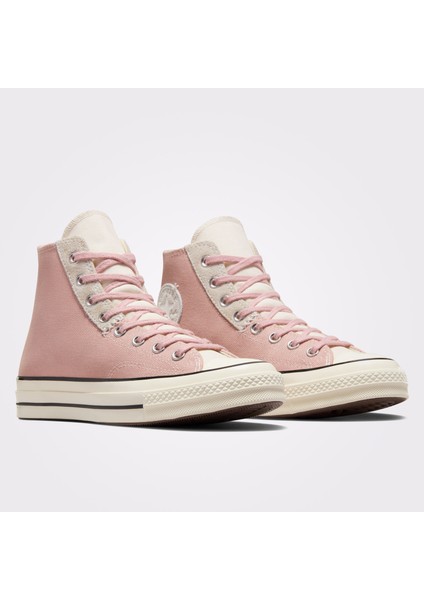 Chuck 70 Mixed Materials Unisex Pembe Sneaker fiyatları