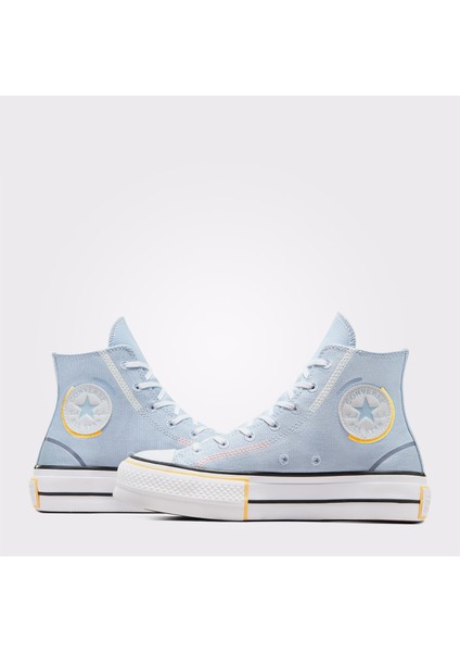 Chuck Taylor All Star Lift Unisex Mavi Platform Sneaker fırsatları