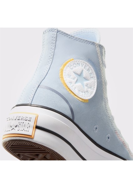 Chuck Taylor All Star Lift Unisex Mavi Platform Sneaker indirimleri
