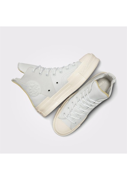 Chuck 70 Plus Mixed Material Unisex Bebe Mavisi Sneaker indirimleri