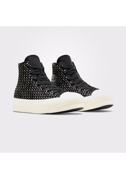Chuck Taylor All Star Lift Kadın Siyah Platform Sneaker fiyatları