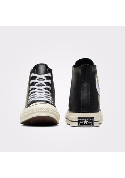 Chuck 70 Leather Kadın Siyah Sneaker fiyatları