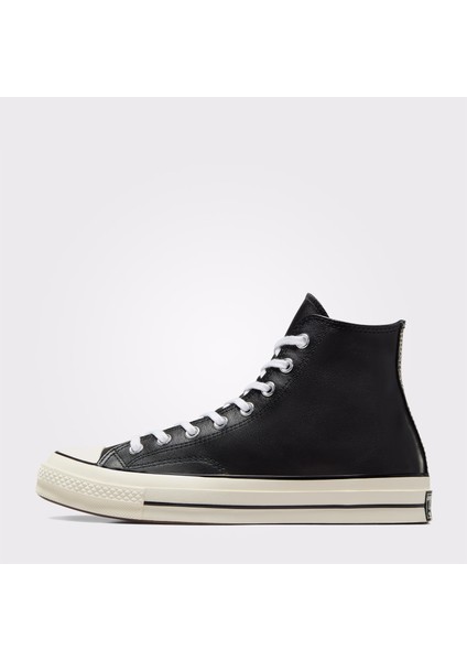 Chuck 70 Leather Kadın Siyah Sneaker modelleri