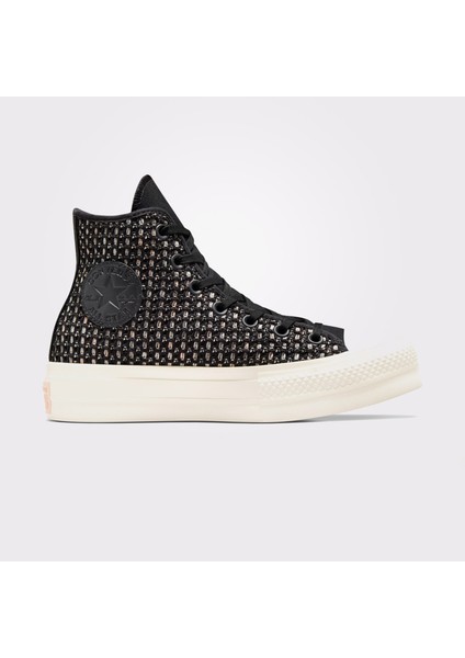 Chuck Taylor All Star Lift Kadın Siyah Platform Sneaker