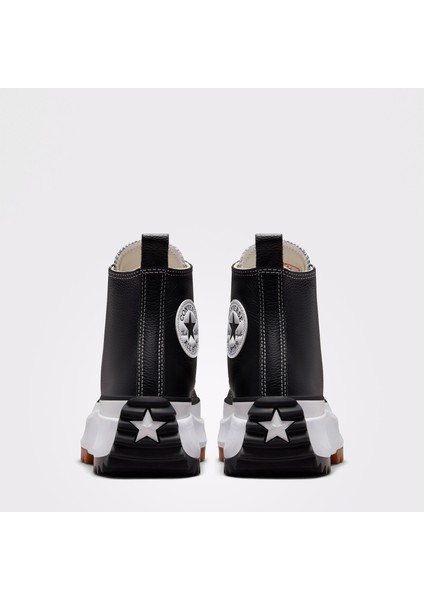 Run Star Hike Platform Foundational Leather Kadın Siyah Sneaker