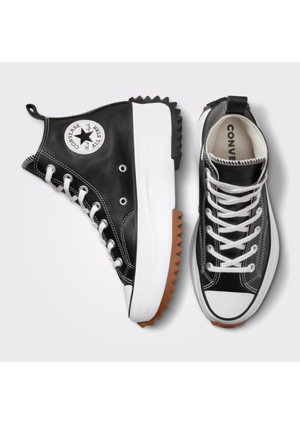 Run Star Hike Platform Foundational Leather Kadın Siyah Sneaker