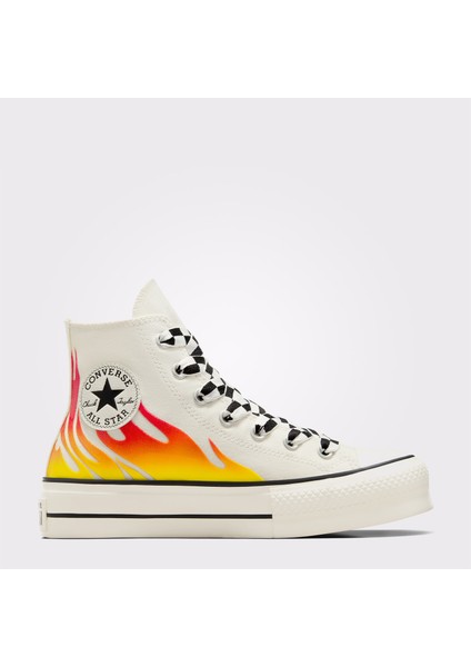 Chuck Taylor All Star Lift Kadın Bej Platform Sneaker