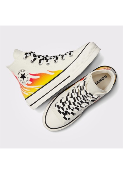 Chuck Taylor All Star Lift Kadın Bej Platform Sneaker