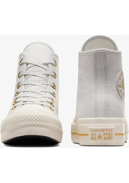 Chuck Taylor All Star Lift Kadın Gri Platform Sneaker modelleri