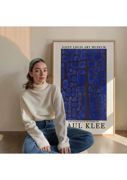 Paul Klee Çerçevesiz Poster, Modern Dekoratif Çerçevesiz Poster, Tablo fiyatları