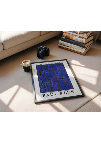 Paul Klee Çerçevesiz Poster, Modern Dekoratif Çerçevesiz Poster, Tablo modelleri