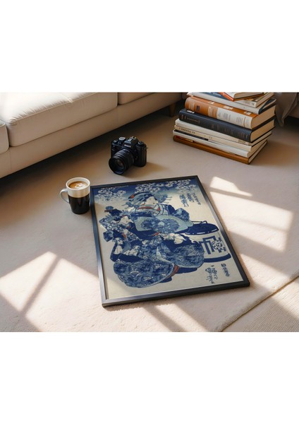 Japon Art Çerçevesiz Poster, Modern Dekoratif Çerçevesiz Poster, Tablo modelleri