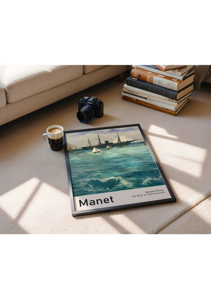 Manet Çerçevesiz Poster, Modern Dekoratif Çerçevesiz Poster, Tablo modelleri