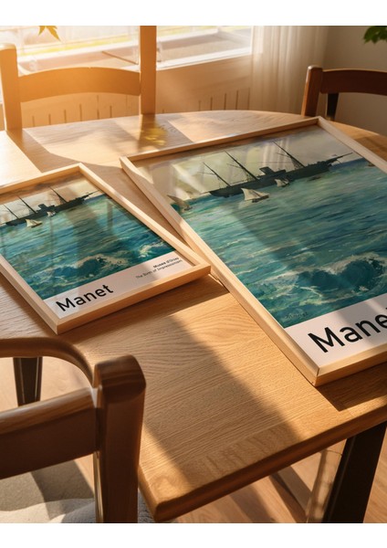 Manet Çerçevesiz Poster, Modern Dekoratif Çerçevesiz Poster, Tablo fırsatları
