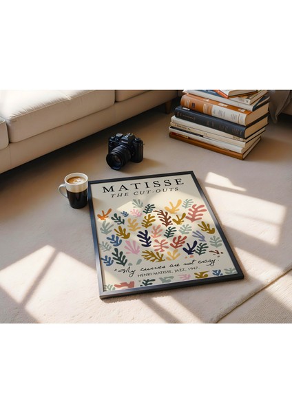 Matisse Çerçevesiz Poster, Modern Dekoratif Çerçevesiz Poster, Tablo modelleri
