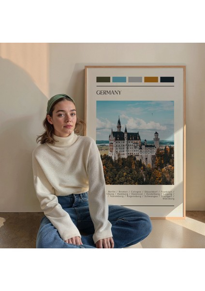 Travel Art Çerçevesiz Poster, Modern Dekoratif Çerçevesiz Poster, Tablo fiyatları