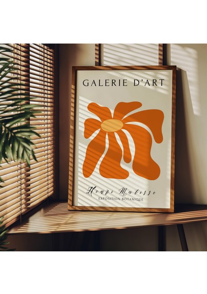 Flowers 3'lü Çerçevesiz Poster, Modern Dekoratif Çerçevesiz Poster, Tablo fırsatları