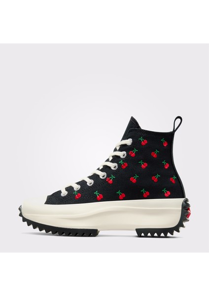 Run Star Hike Platform Cherries Kadın Siyah Sneaker