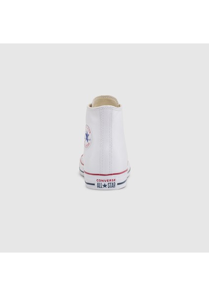 Chuck Taylor All Star Hi Deri Unisex Beyaz Sneaker fiyatları