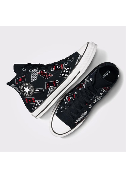 Chuck Taylor All Star Cards Unisex Siyah Sneaker