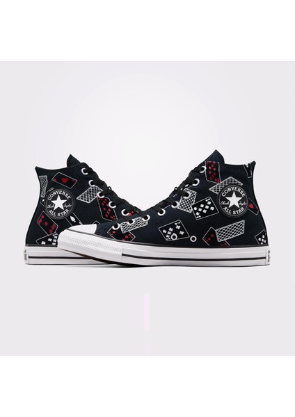 Chuck Taylor All Star Cards Unisex Siyah Sneaker