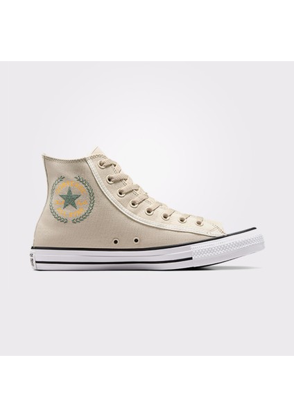 Chuck Taylor All Star Kadın Bej/siyah Sneaker