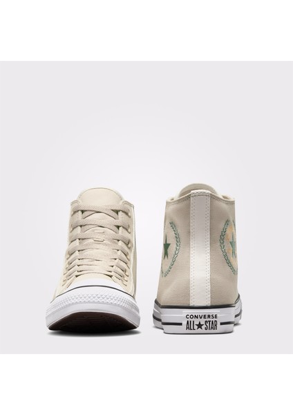 Chuck Taylor All Star Kadın Bej/siyah Sneaker modelleri