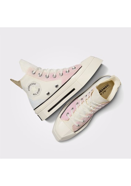 Chuck 70 De Luxe Squared Unisex Pembe Sneaker fırsatları