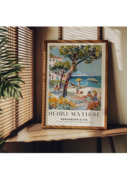 Matisse 3'lü Çerçevesiz Poster, Modern Dekoratif Çerçevesiz Poster, Tablo fırsatları