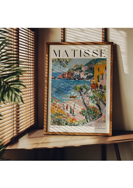 Matisse 3'lü Çerçevesiz Poster, Modern Dekoratif Çerçevesiz Poster, Tablo indirimleri