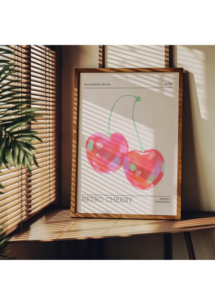 Retro Wall Art 3'lü Çerçevesiz Poster, Modern Dekoratif Çerçevesiz Poster, Tablo indirimleri