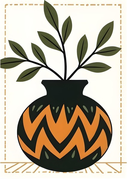 Matisse - Boho - Art Deco - Soyut - Doğa ( 3 Lü Çerçevesiz ) Poster - Afiş - Tablo KR2C00183/ modelleri