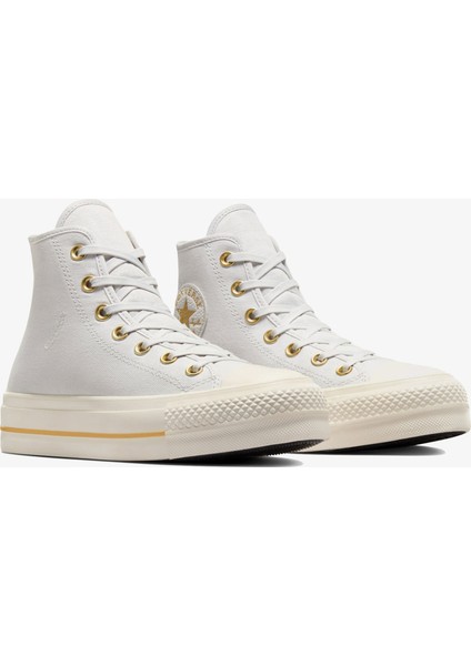 Chuck Taylor All Star Lift Kadın Gri Platform Sneaker fiyatları